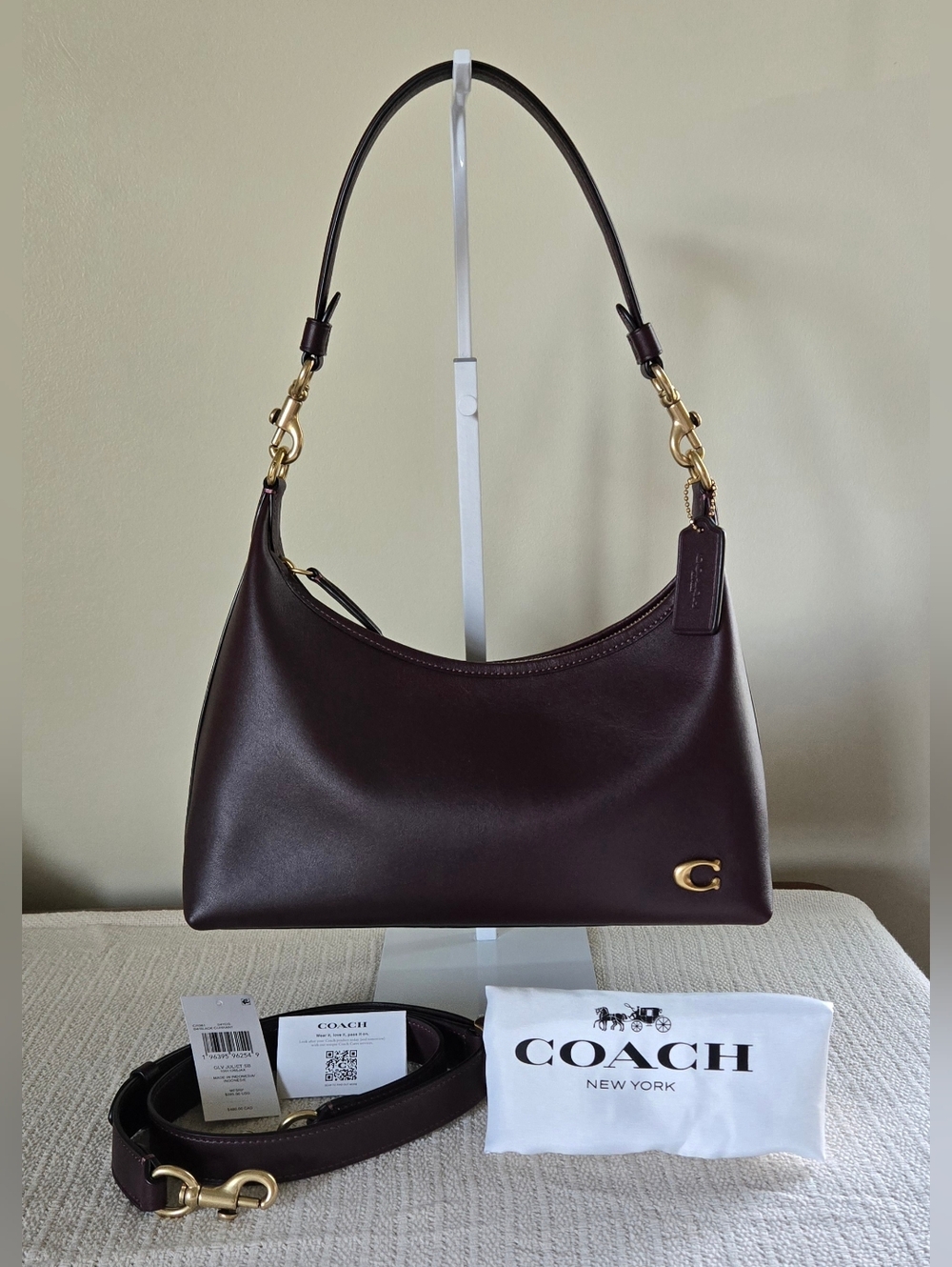 Coach Juliet Bag Black Currant